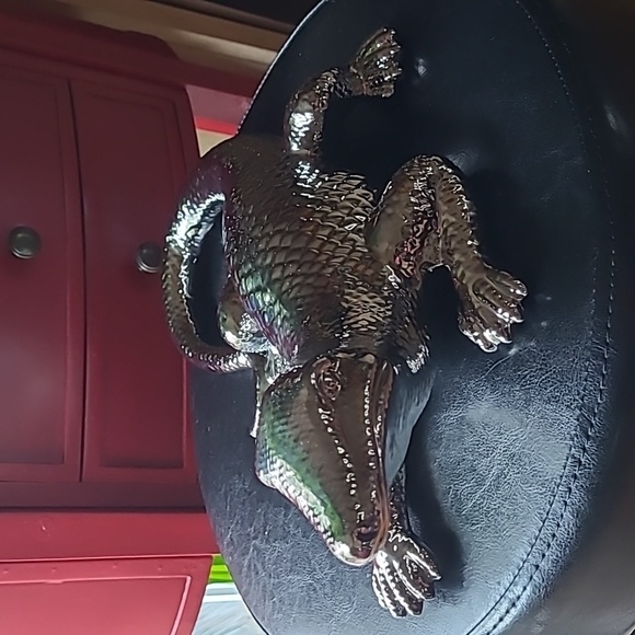 🐊Large Reptile Sculpture - Picture 2 of 9